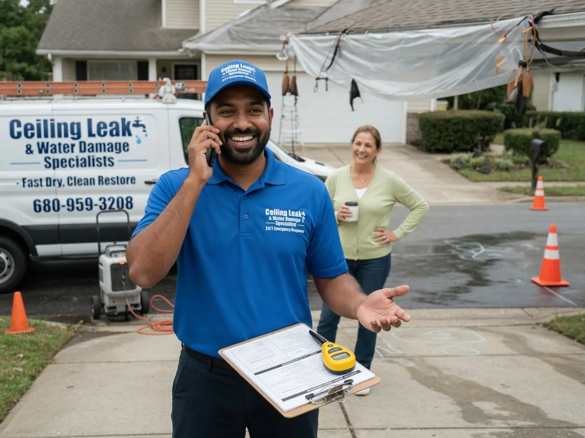 Ceiling Leak Cleanup Darby, PA FAQs